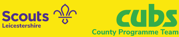 Leicestershire Scout - Cub Programme Team